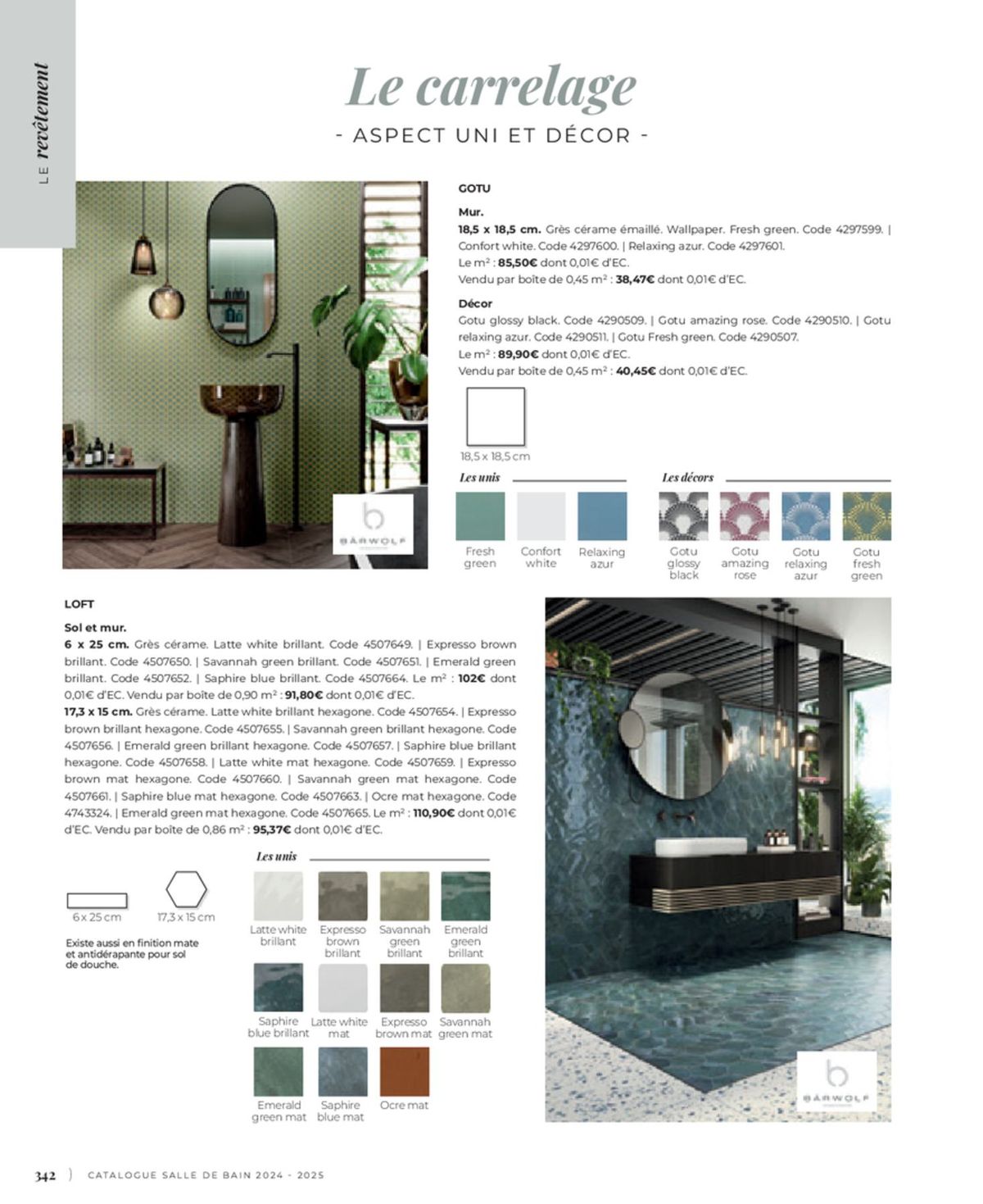 Catalogue Cedeo Salle de bain, page 00269