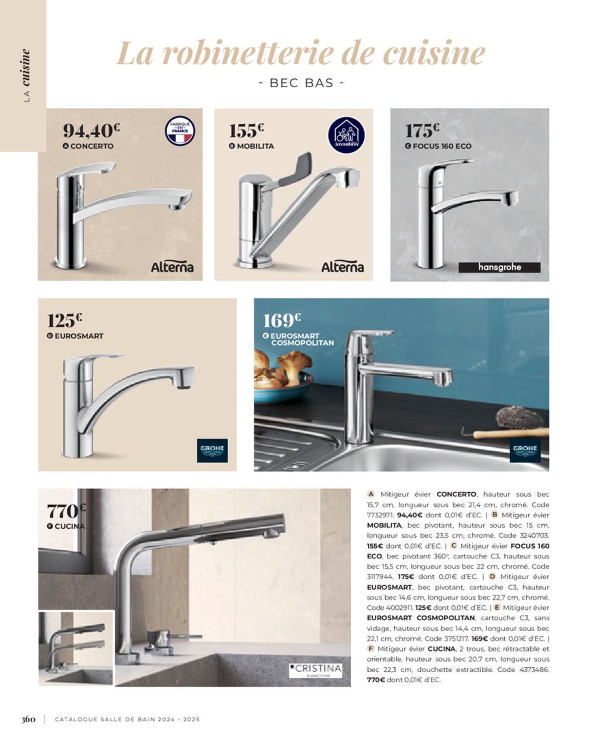 Catalogue Cedeo Salle de bain, page 00288