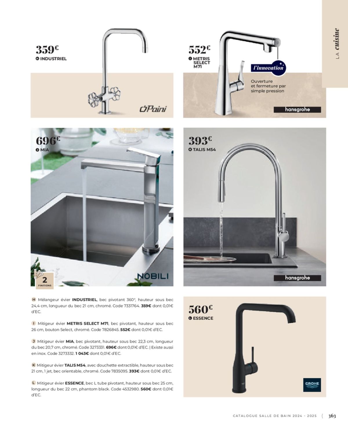 Catalogue Cedeo Salle de bain, page 00292