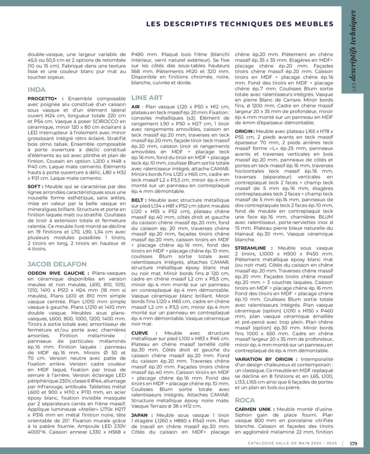 Catalogue Cedeo Salle de bain, page 00309