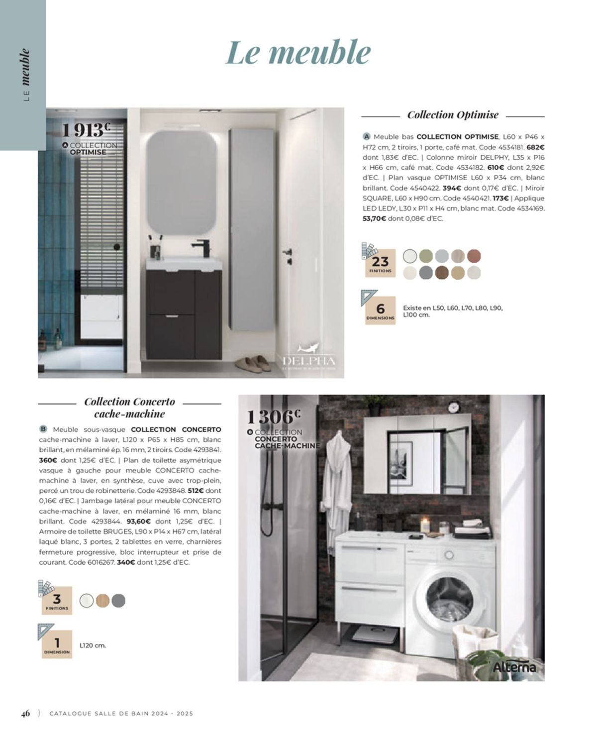 Catalogue Cedeo Salle de bain, page 00328