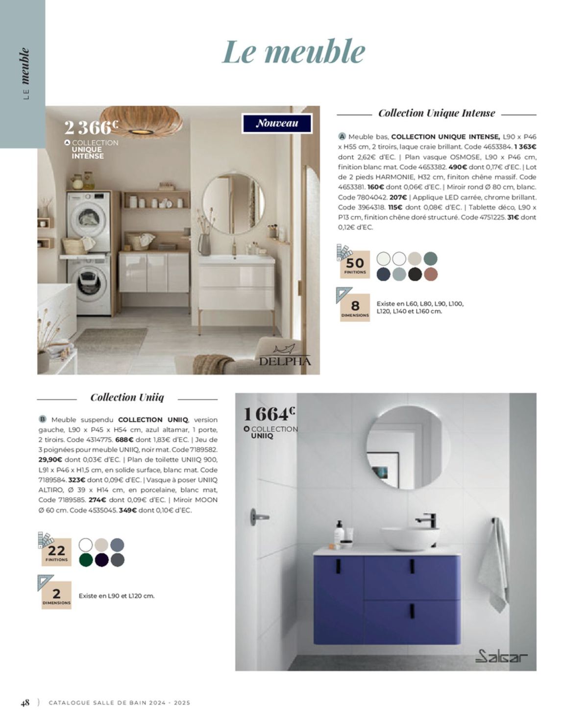 Catalogue Cedeo Salle de bain, page 00331
