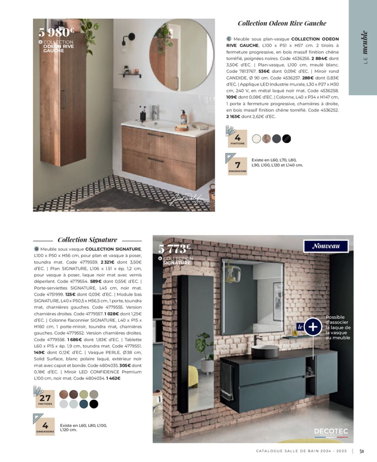 Catalogue Cedeo Salle de bain, page 00334