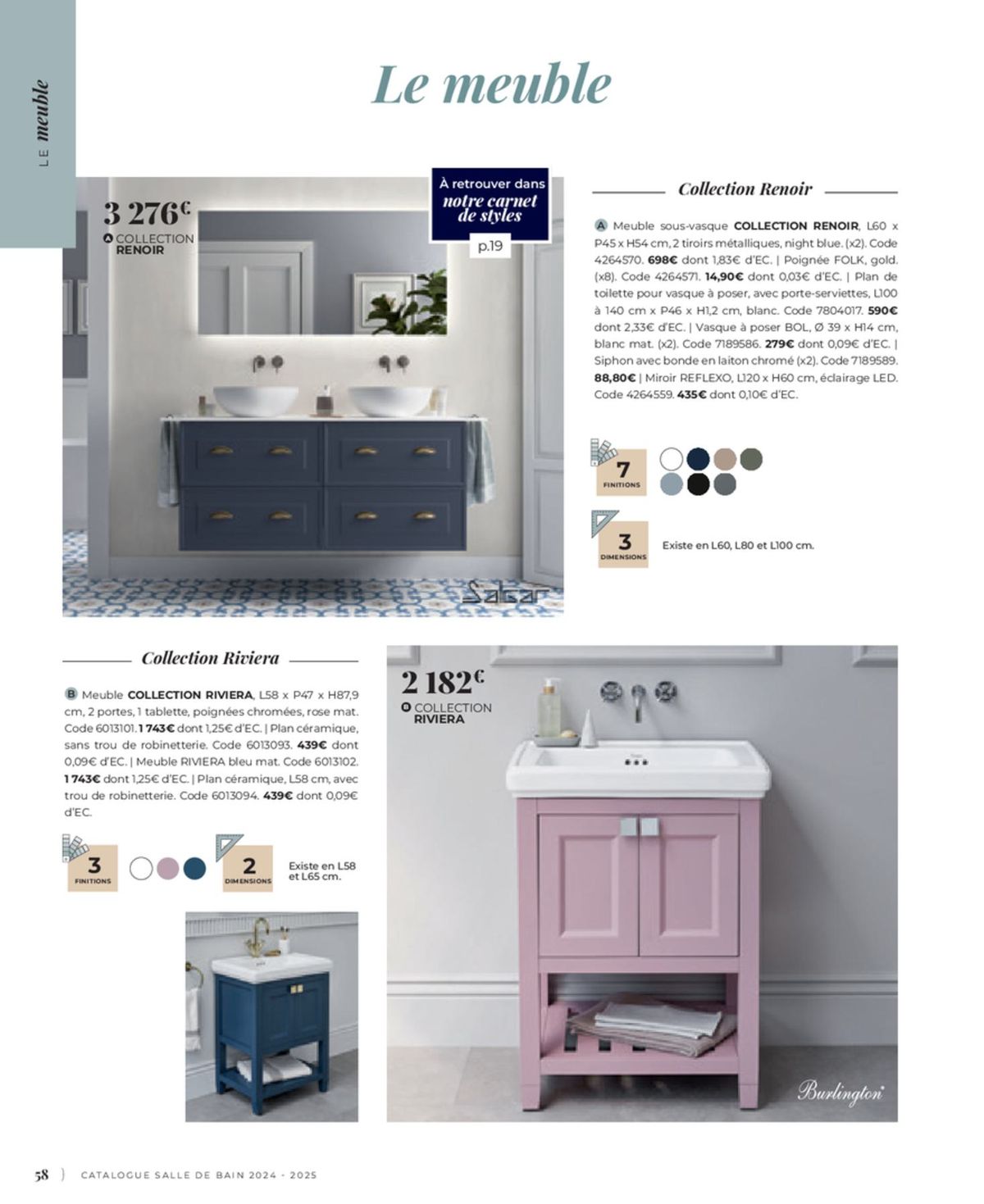 Catalogue Cedeo Salle de bain, page 00341
