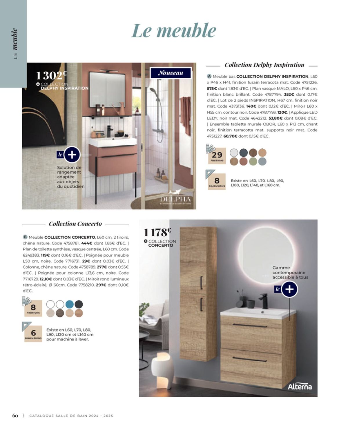 Catalogue Cedeo Salle de bain, page 00343