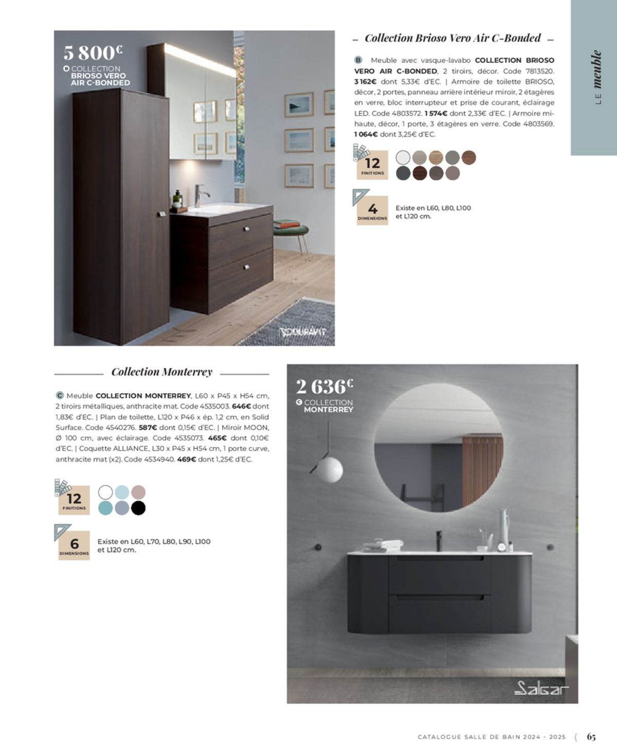 Catalogue Cedeo Salle de bain, page 00349