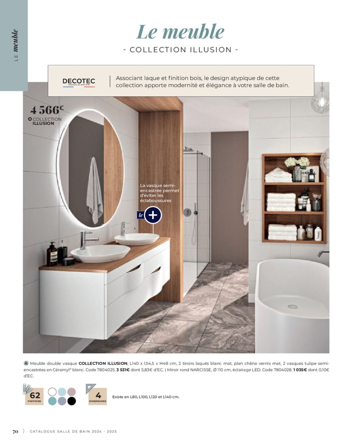 Catalogue Cedeo Salle de bain, page 00354