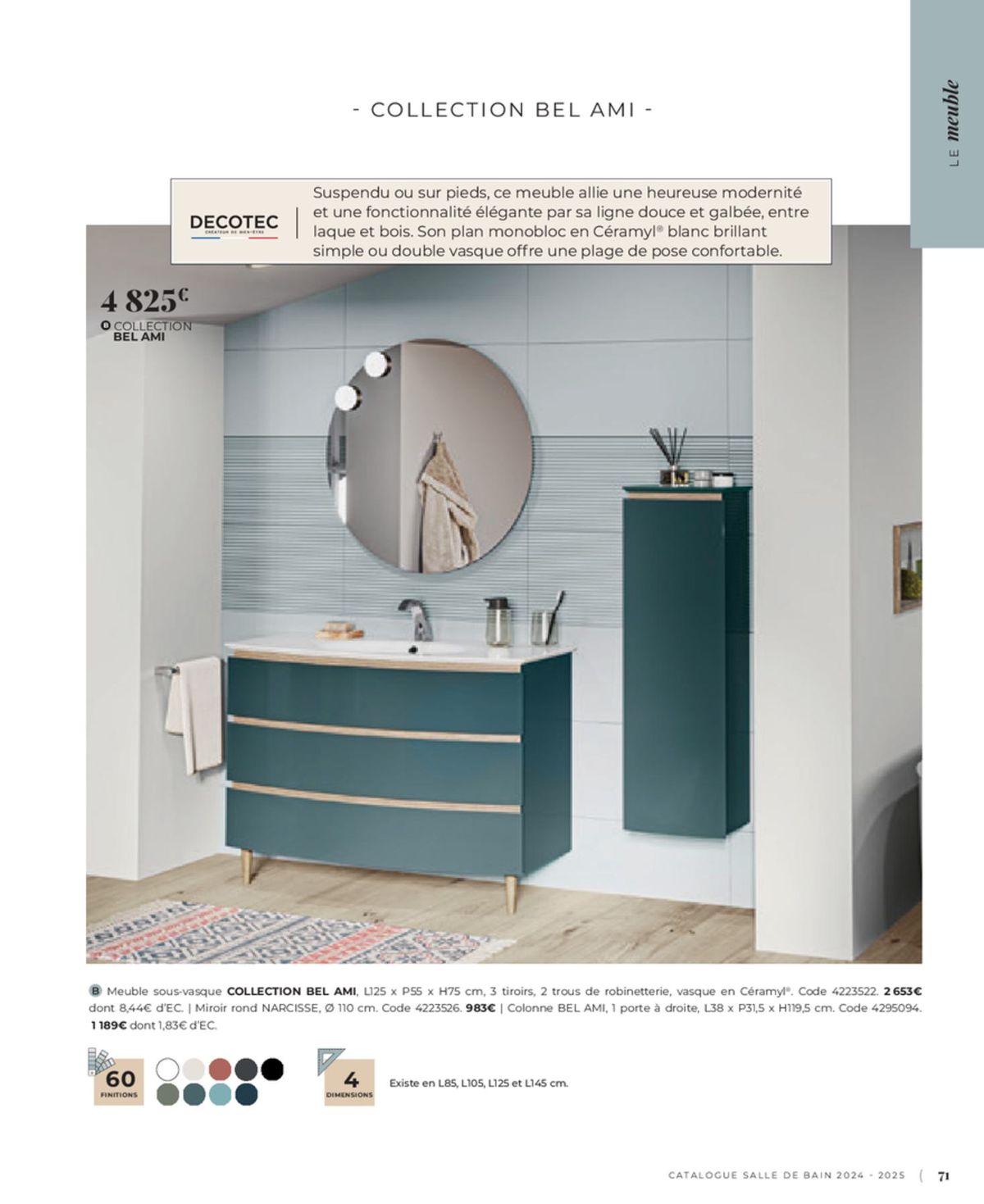 Catalogue Cedeo Salle de bain, page 00356