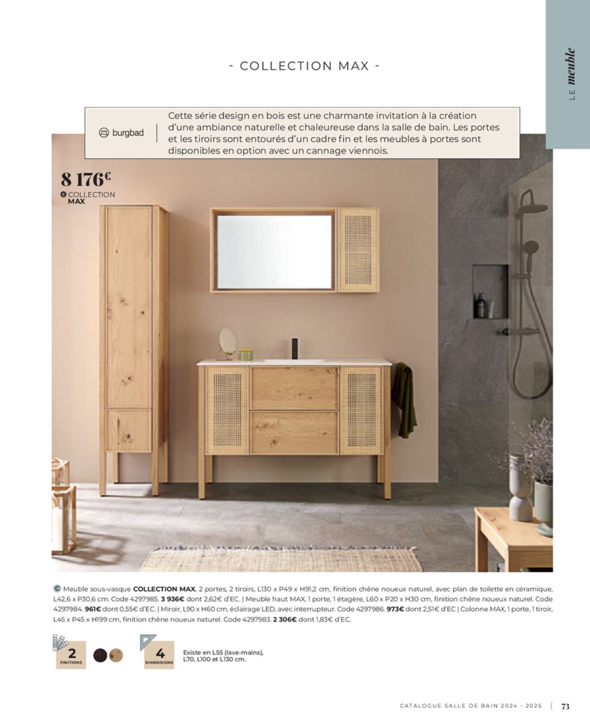 Catalogue Cedeo Salle de bain, page 00358