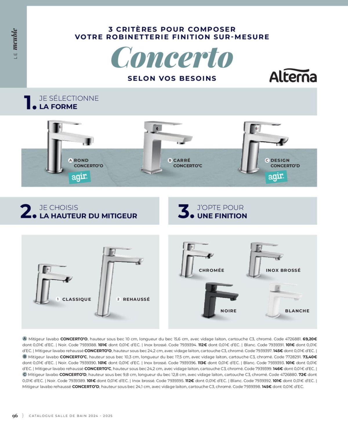 Catalogue Cedeo Salle de bain, page 00383