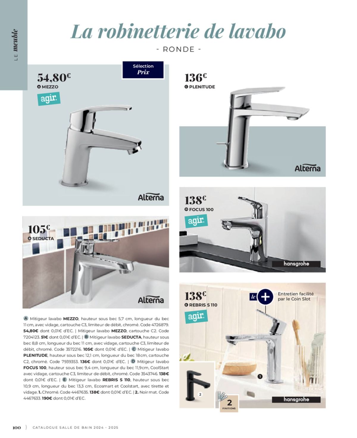 Catalogue Cedeo Salle de bain, page 00387