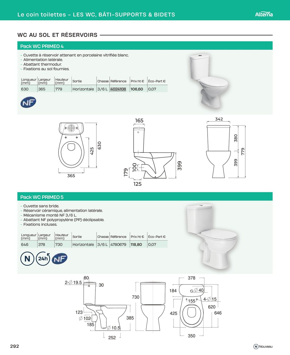 Catalogue La salle de bain en toute sérénité, page 00292