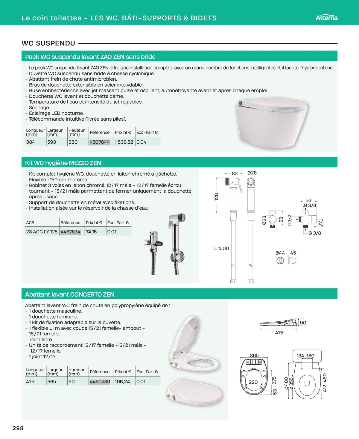 Catalogue La salle de bain en toute sérénité, page 00298