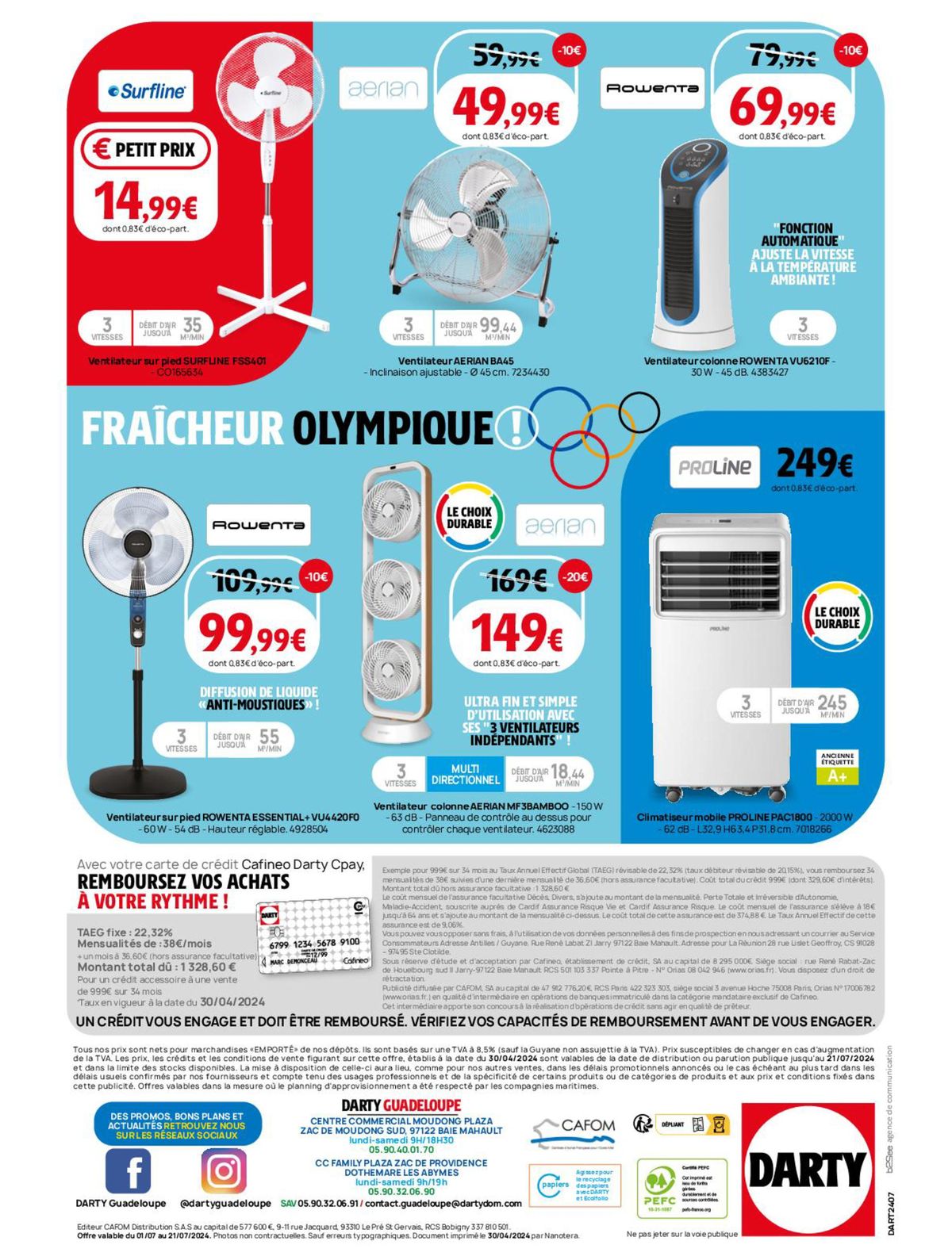 Catalogue Fraicheur Olympique !, page 00008