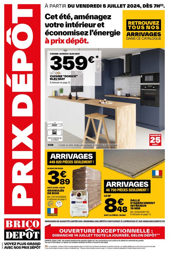 PRIX DÉPÔT