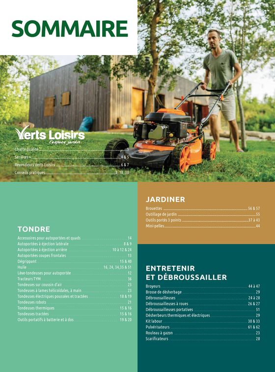 Catalogue Verts Loisirs à Saint-Saturnin | Catalogue 2024 | 03/07/2024 - 31/12/2024