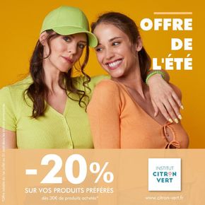Promos de Beauté à Villefranche-sur-Saône | Offre De L'Ete ! sur Citron Vert | 03/07/2024 - 31/08/2024