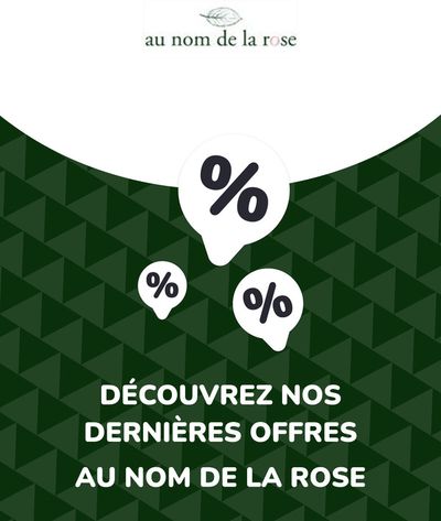 Promos de Jardineries et Animaleries à Nancy | Offres Au nom de la rose sur Au nom de la rose | 03/07/2024 - 03/07/2025