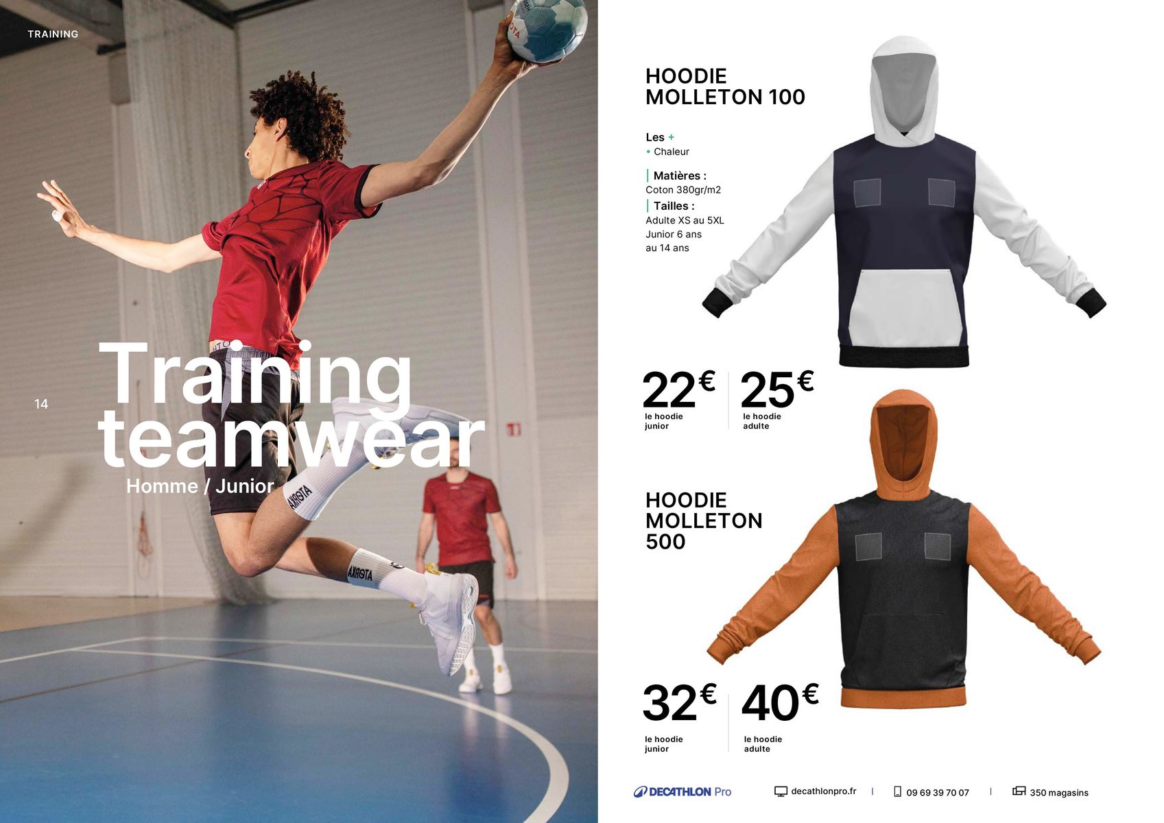 Catalogue Vous faites vivre votre club de handball. On mouille le maillot avec vous., page 00014