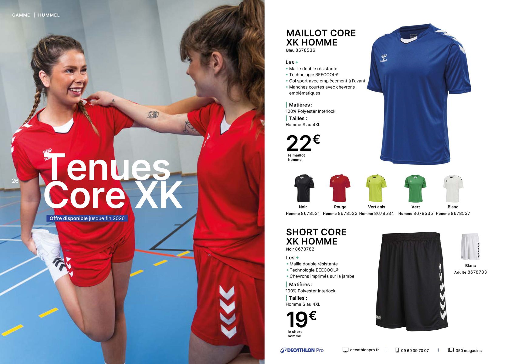 Catalogue Vous faites vivre votre club de handball. On mouille le maillot avec vous., page 00026