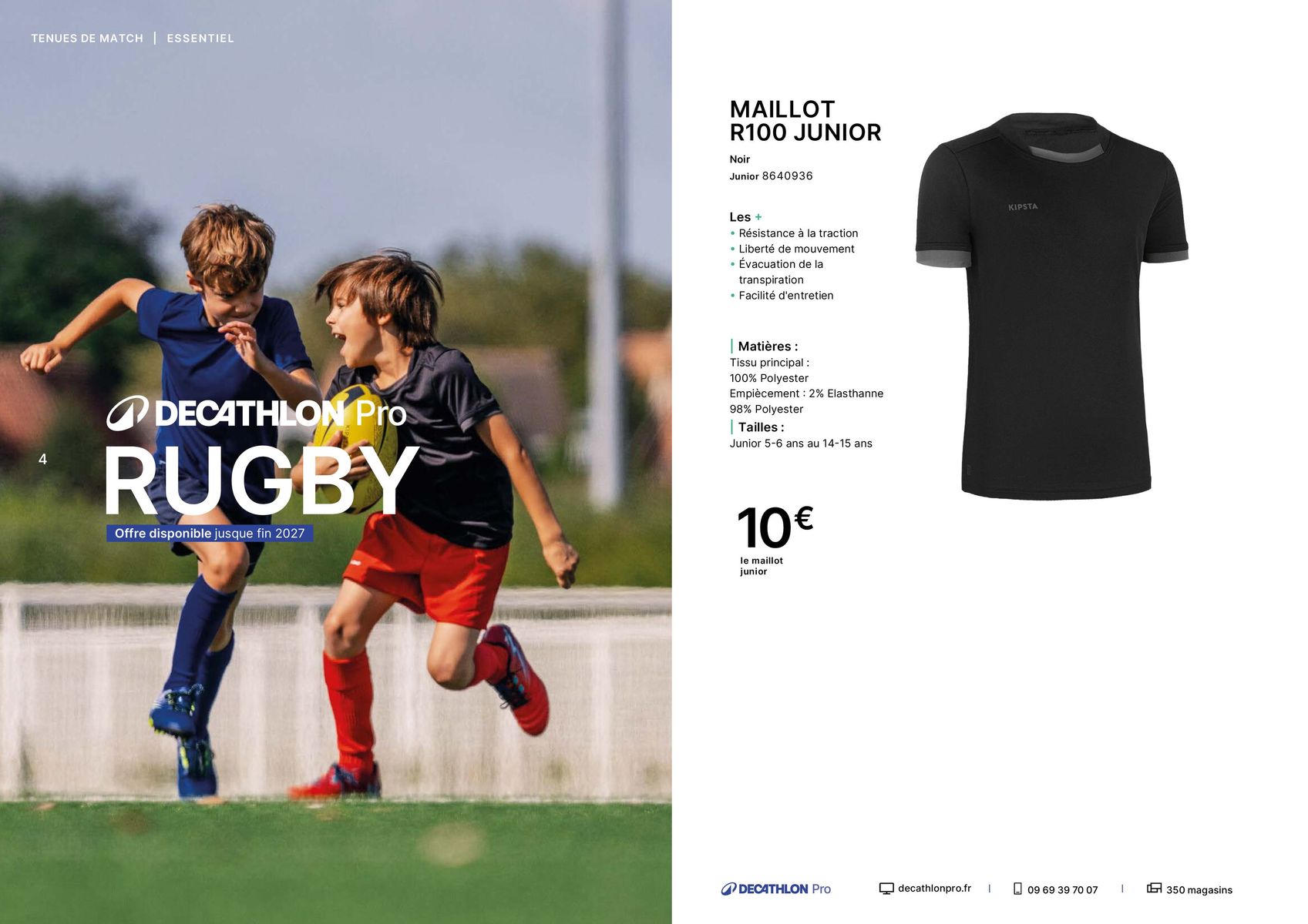 Catalogue Vous faites vivre votre club de rugby. On mouille le maillot avec vous., page 00004