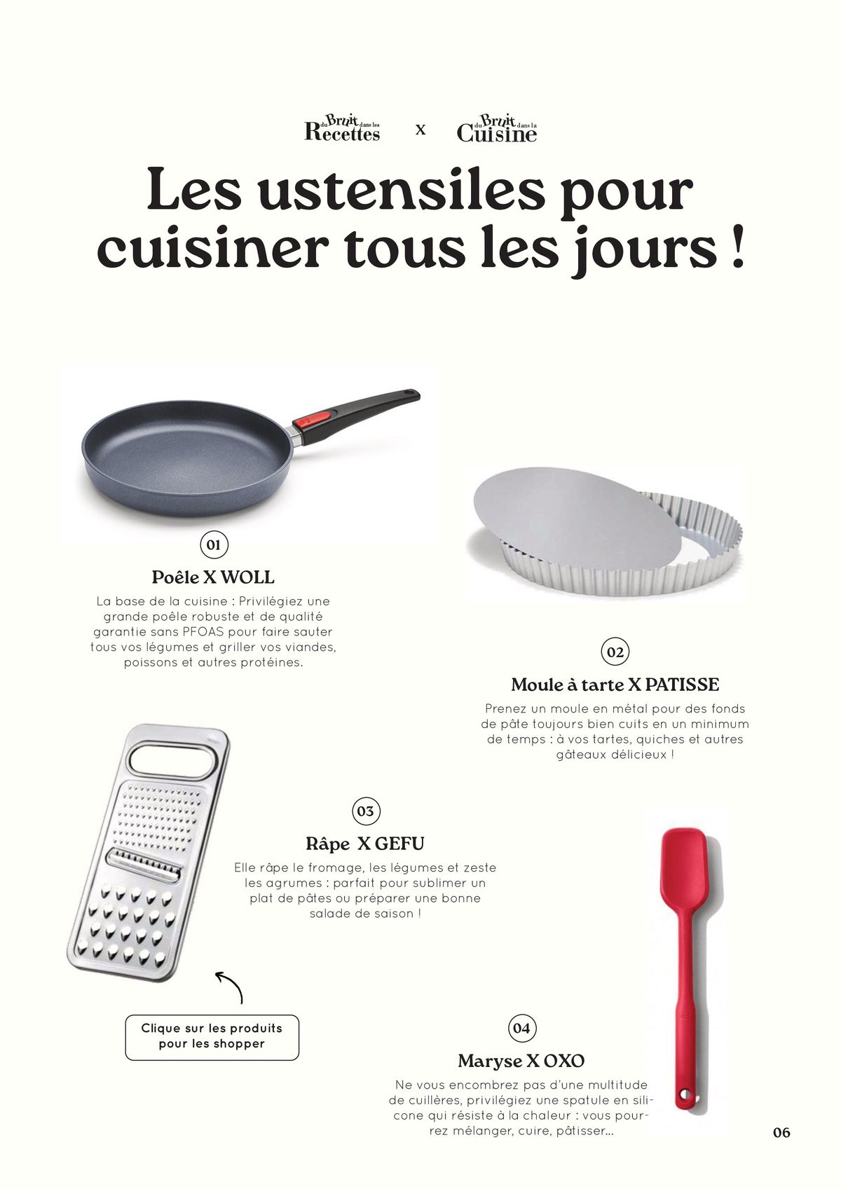 Catalogue Du Bruit dans la Cuisine Recettes, page 00006