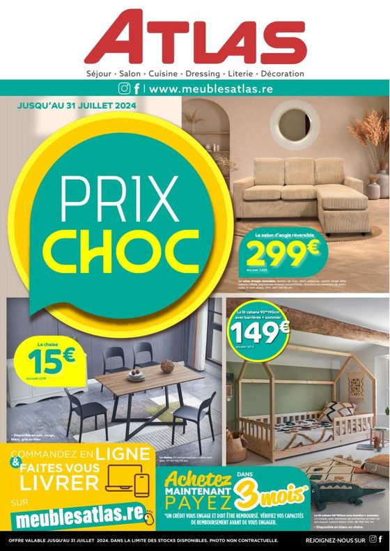 Catalogue Atlas | Prix choc | 04/07/2024 - 31/07/2024