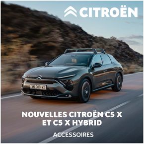 Promos de Auto et Moto à Limeil-Brévannes | Citroën C5 X HYBRIDE RECHARGEABLE Brochure Accessoires sur Citroën | 04/07/2024 - 31/12/2024