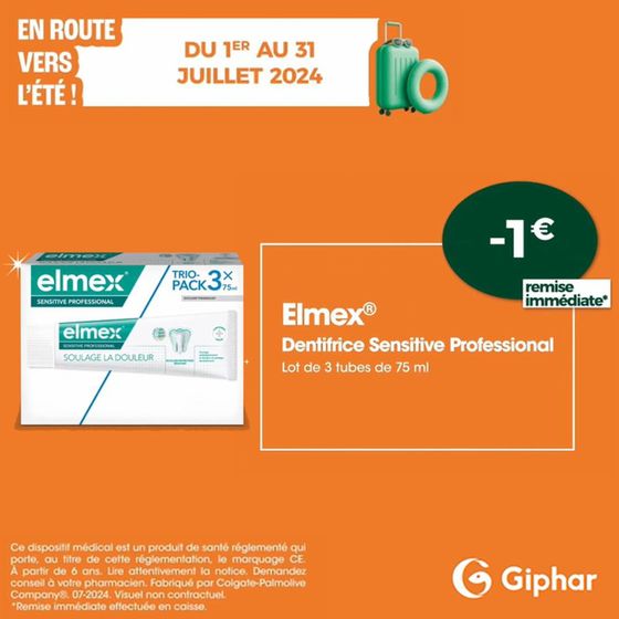 Catalogue Pharmacien Giphar à Saint-Étienne | En Route Vers L'Ete | 04/07/2024 - 31/07/2024