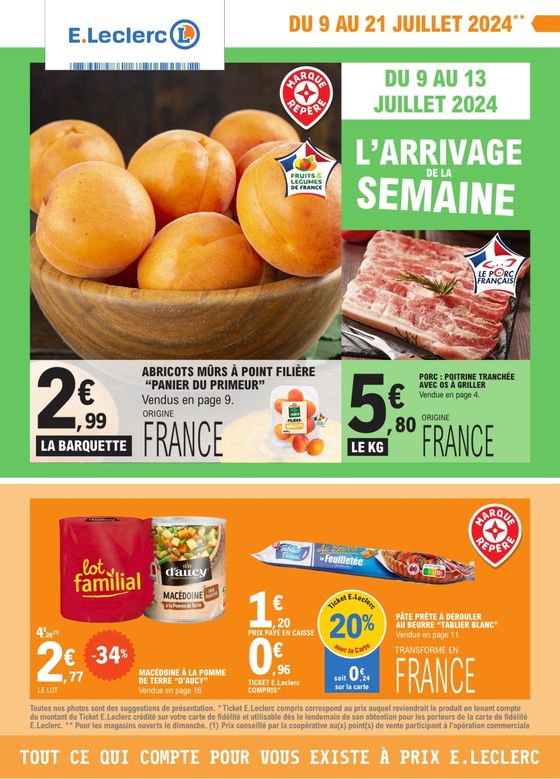 L’arrivage de la semaine