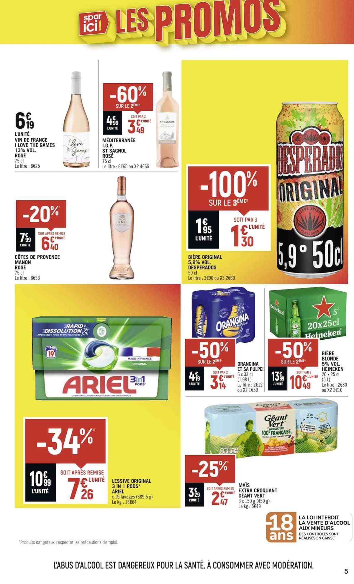 Catalogue SPAR ICI LES BONS PLANS DE L'ÉTÉ !, page 00005