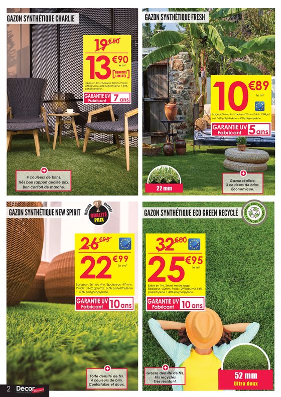 Catalogue Décor Discount à Toulouse | Vos projets d'été à prix bas | 12/07/2024 - 31/08/2024