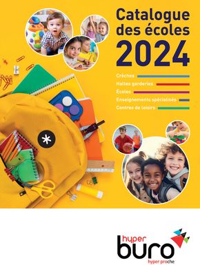 Catalogue Hyperburo | Catalogue des écoles 2024 | 05/07/2024 - 31/10/2024