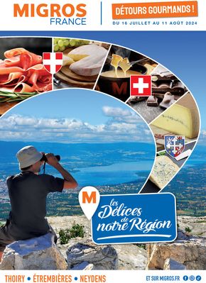 Catalogue Migros France à Annemasse | Détours gourmands ! | 16/07/2024 - 11/08/2024