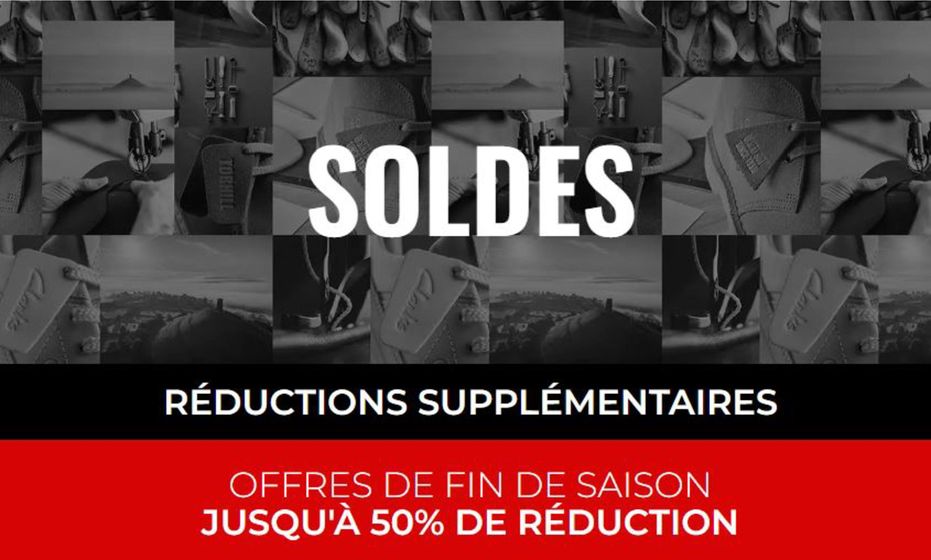 OFFRES DE FIN DE SAISON JUSQU'À 50% DE RÉDUCTION