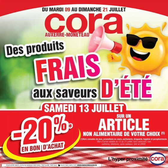 Des produits frais aux saveurs d'été