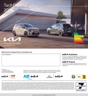 Catalogue KIA à Nîmes | KIA Nouvelle Picanto - Price list | 08/07/2024 - 27/06/2025