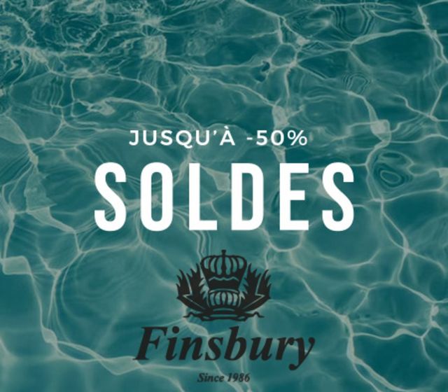 Catalogue Finsbury | SOLDES jusqu'à -50 % | 08/07/2024 - 31/07/2024