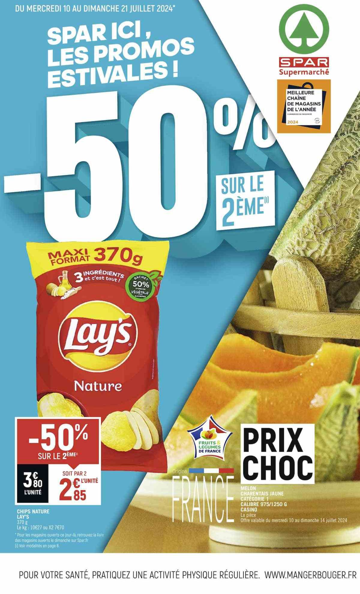 Catalogue SPAR ICI, LES PROMOS ESTIVALES !, page 00001