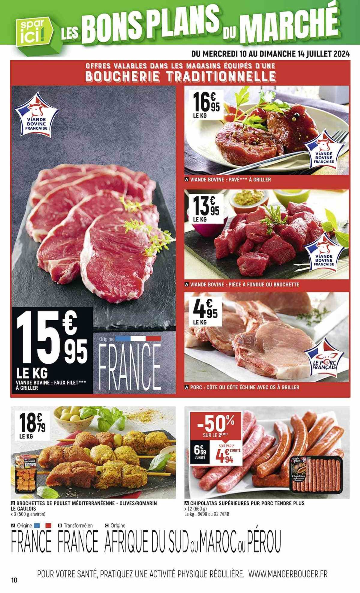 Catalogue SPAR ICI, LES PROMOS ESTIVALES !, page 00012