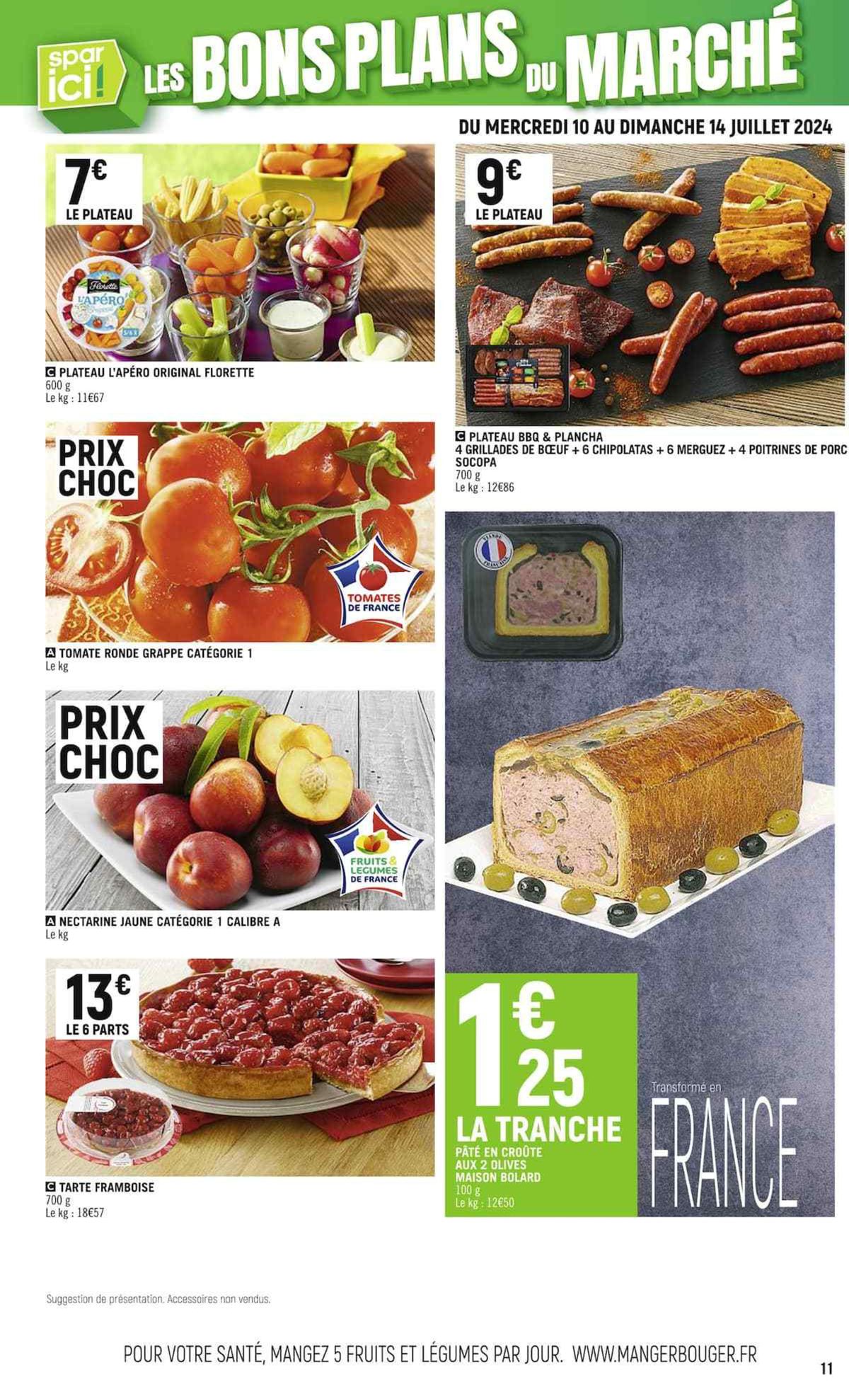 Catalogue SPAR ICI LES BONS PLANS DE L'ÉTÉ !, page 00002