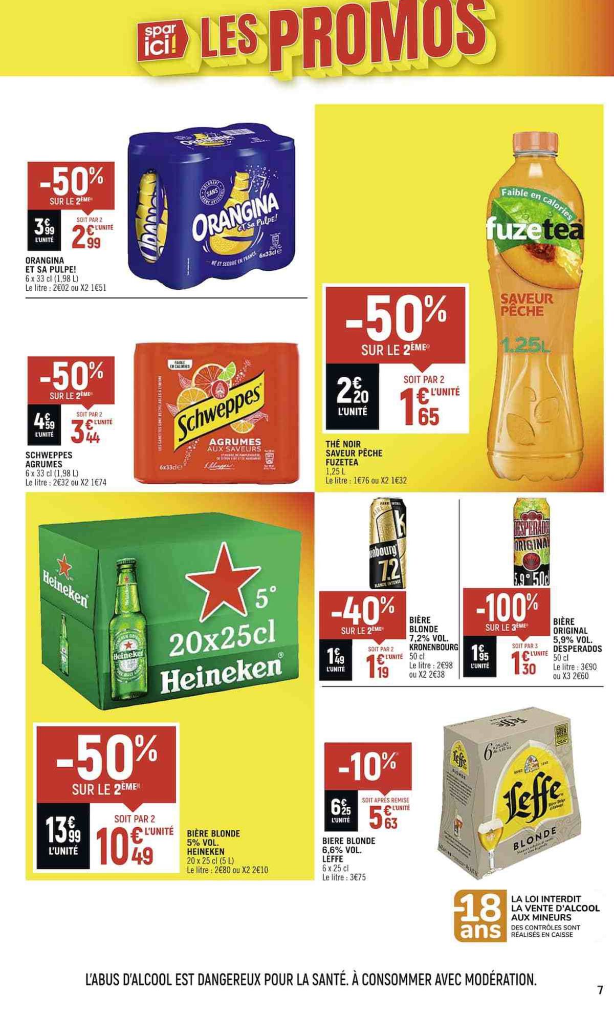 Catalogue SPAR ICI LES BONS PLANS DE L'ÉTÉ !, page 00009