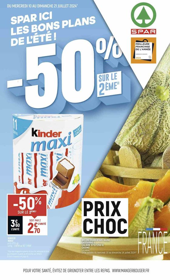 SPAR ICI LES BONS PLANS DE L'ÉTÉ !