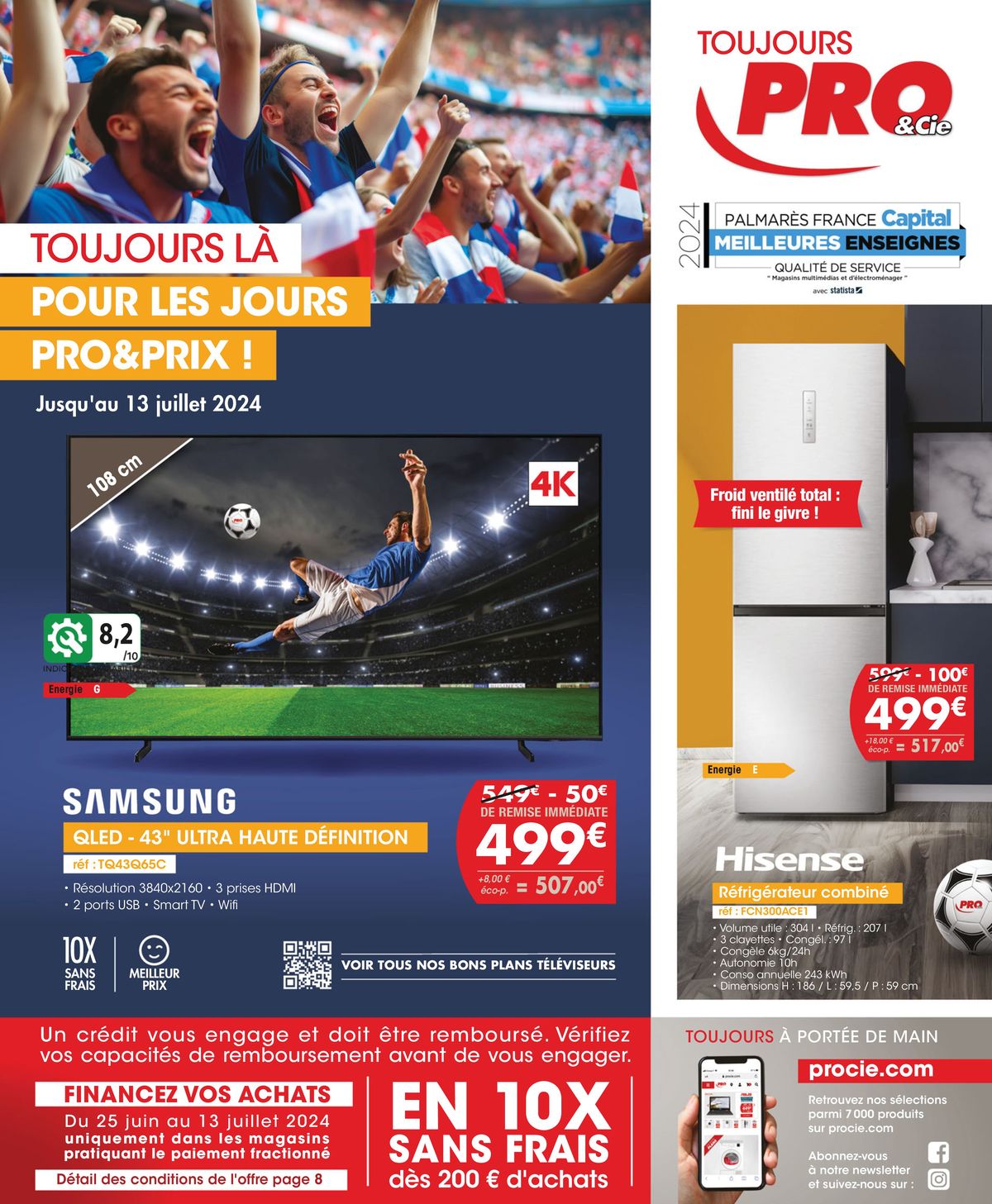 Catalogue PRO&Cie - TOUJOURS LÀ POUR LES JOURS PRO&PRIX !, page 00001