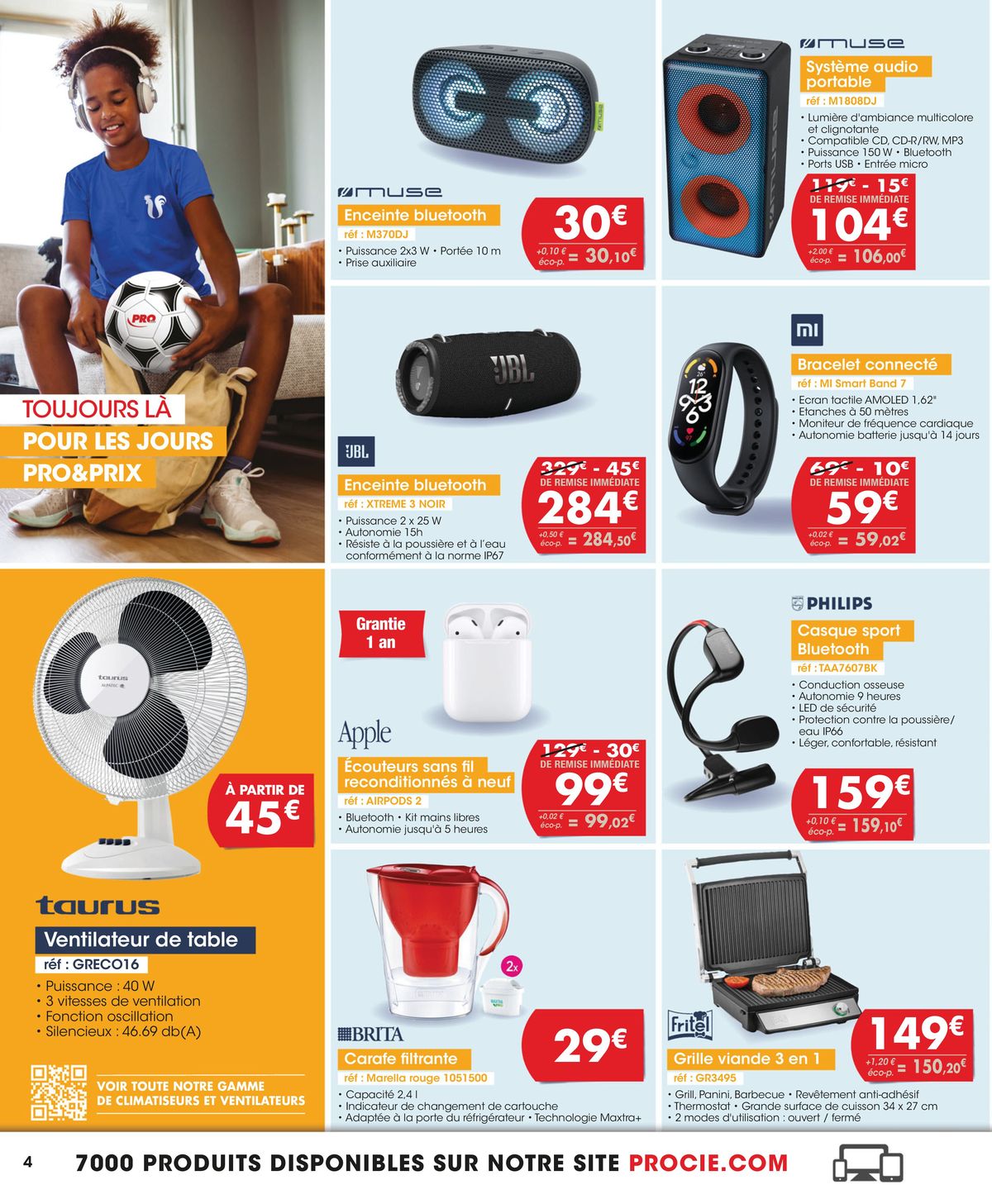 Catalogue PRO&Cie - TOUJOURS LÀ POUR LES JOURS PRO&PRIX !, page 00004