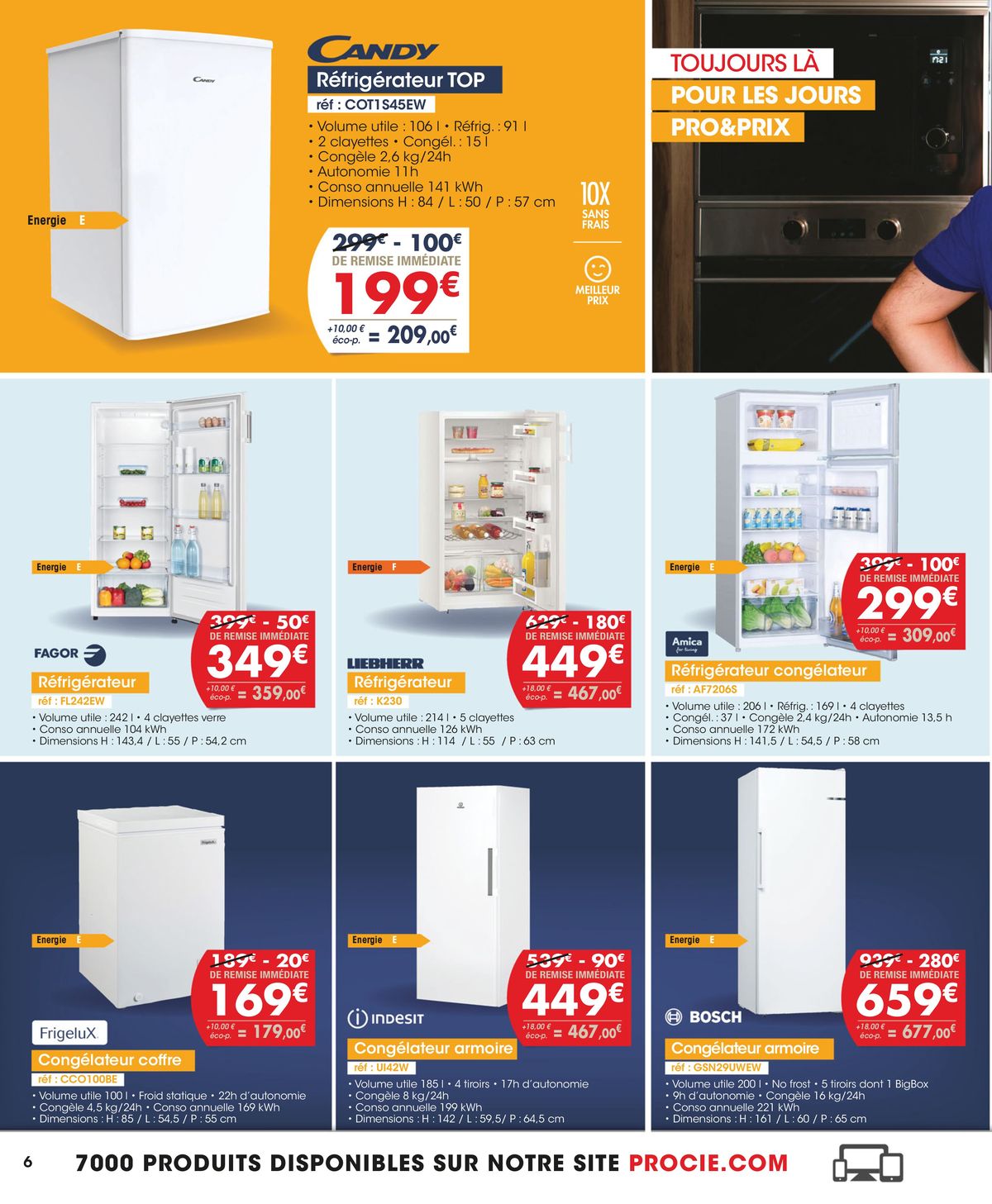 Catalogue PRO&Cie - TOUJOURS LÀ POUR LES JOURS PRO&PRIX !, page 00006