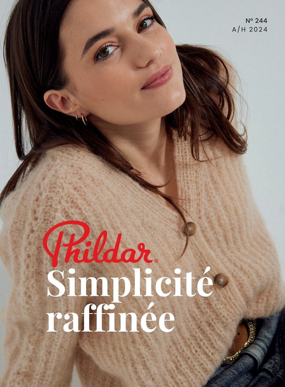 Catalogue Phildar | Simplicité raffinée | 08/07/2024 - 31/12/2024
