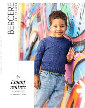 Promos de Culture et Loisirs à Clermont-Ferrand | Mag n° 55 - Enfants rentrée sur Bergère de France | 09/07/2024 - 31/07/2024