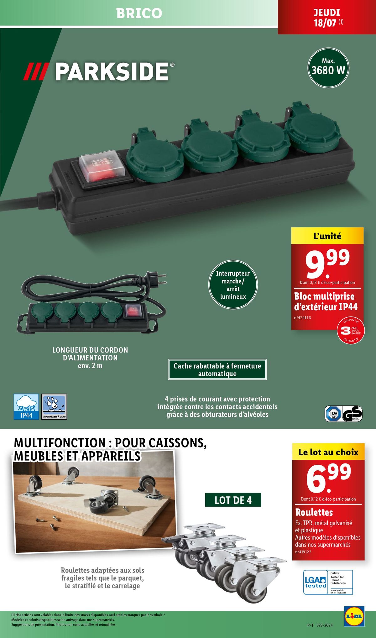 Catalogue Pour tous les fans de cuisine et bricolage, des réductions vous attendent chez Lidl !, page 00005