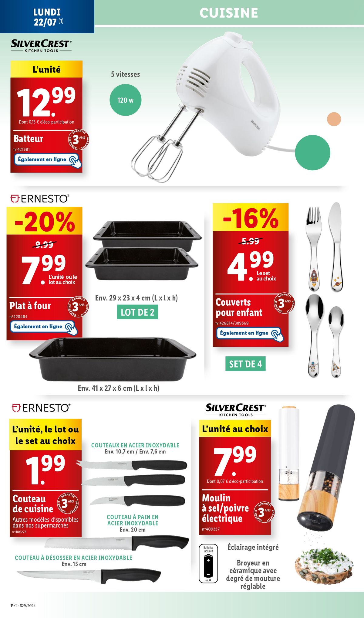 Catalogue Pour tous les fans de cuisine et bricolage, des réductions vous attendent chez Lidl !, page 00028